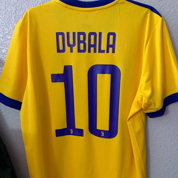 2017/18 Juventus Away Jersey #10 Dybala - LARGE - Picture 2 of 2